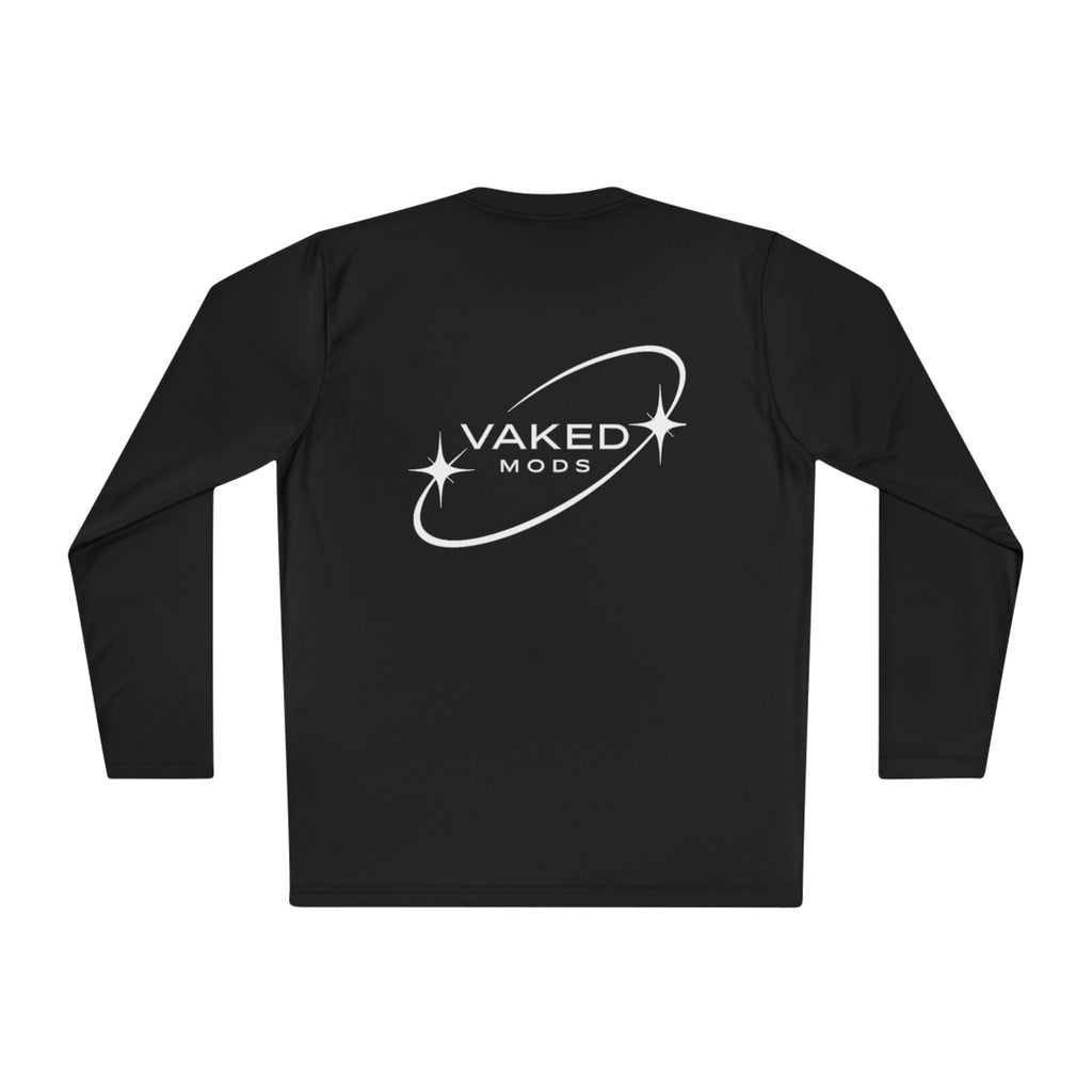 Long Sleeve Tee — VAKED Mods Retro Space Logo