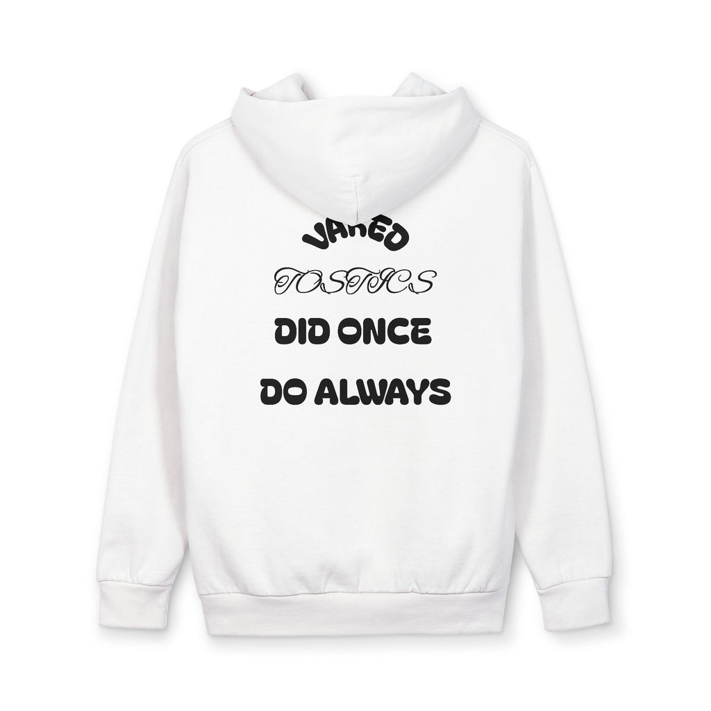 Vintage Script 'Was Once, Did Once, Do Always' Hoodie