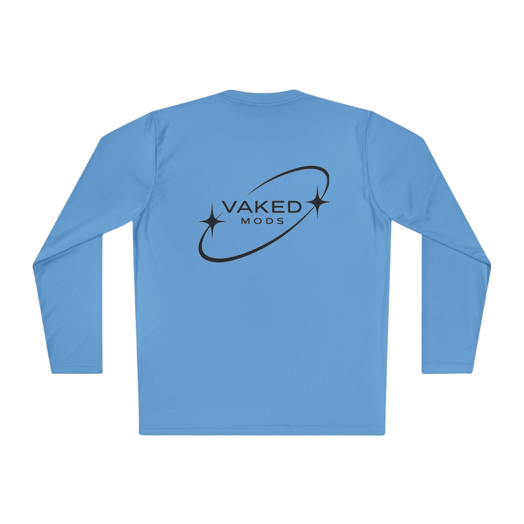 Long Sleeve Tee — VAKED Mods Retro Space Logo