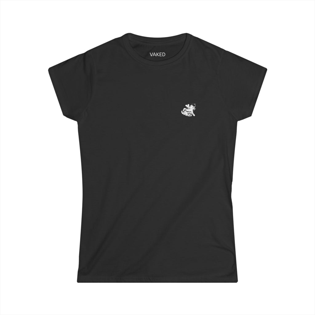 Women's Cherry Graphic Tee — Vaked Bow Back Print