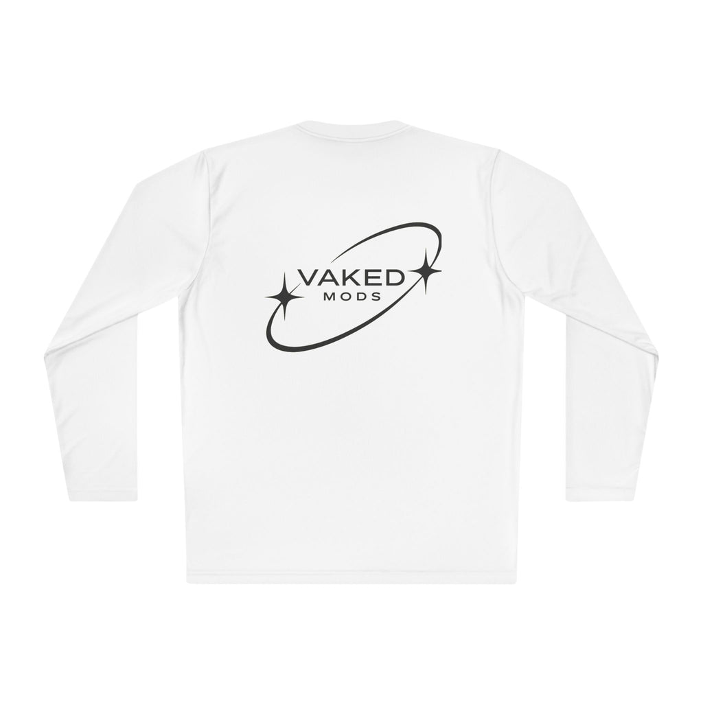 Long Sleeve Tee — VAKED Mods Retro Space Logo