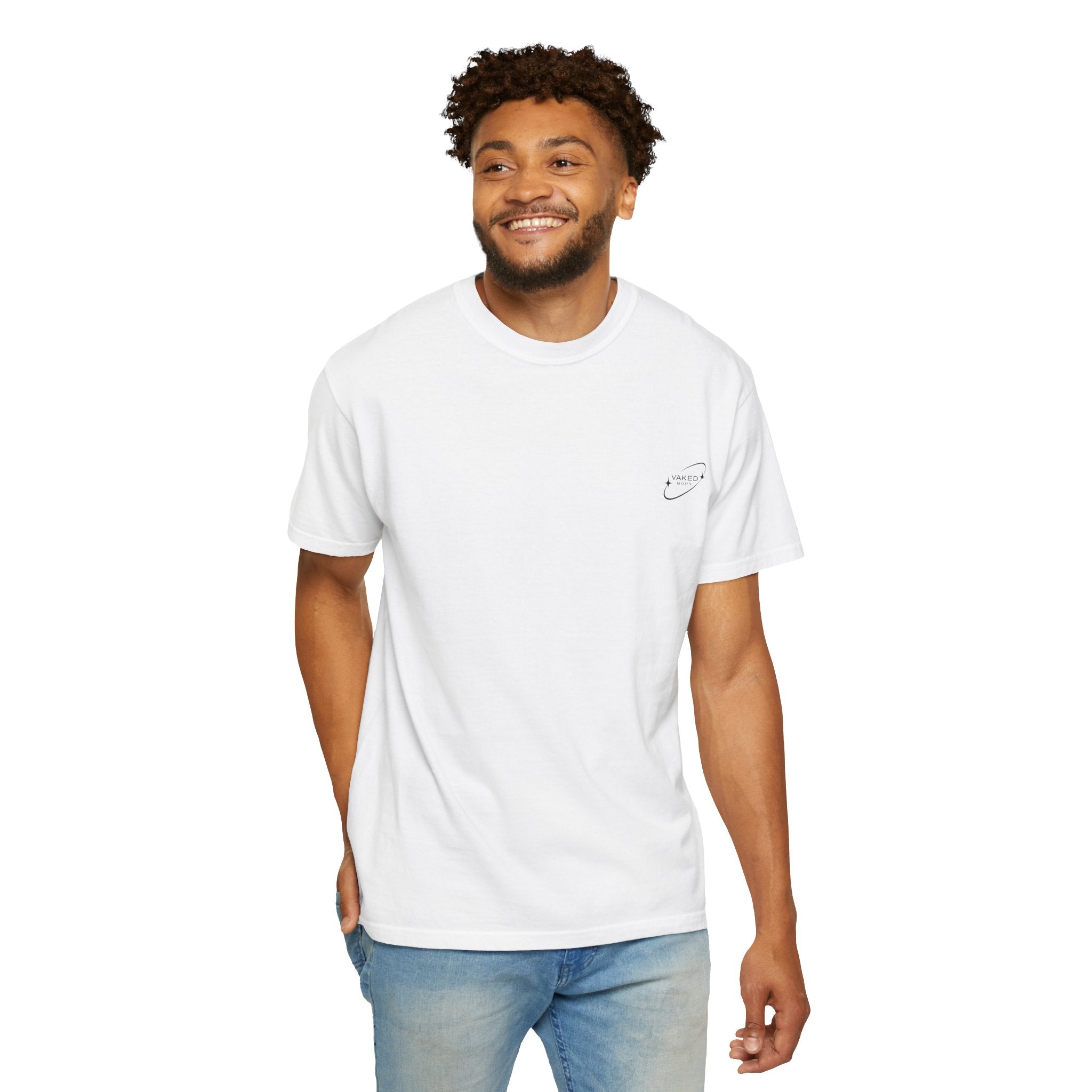 Vaked Mods Logo T-Shirt — Retro Space Graphic Tee