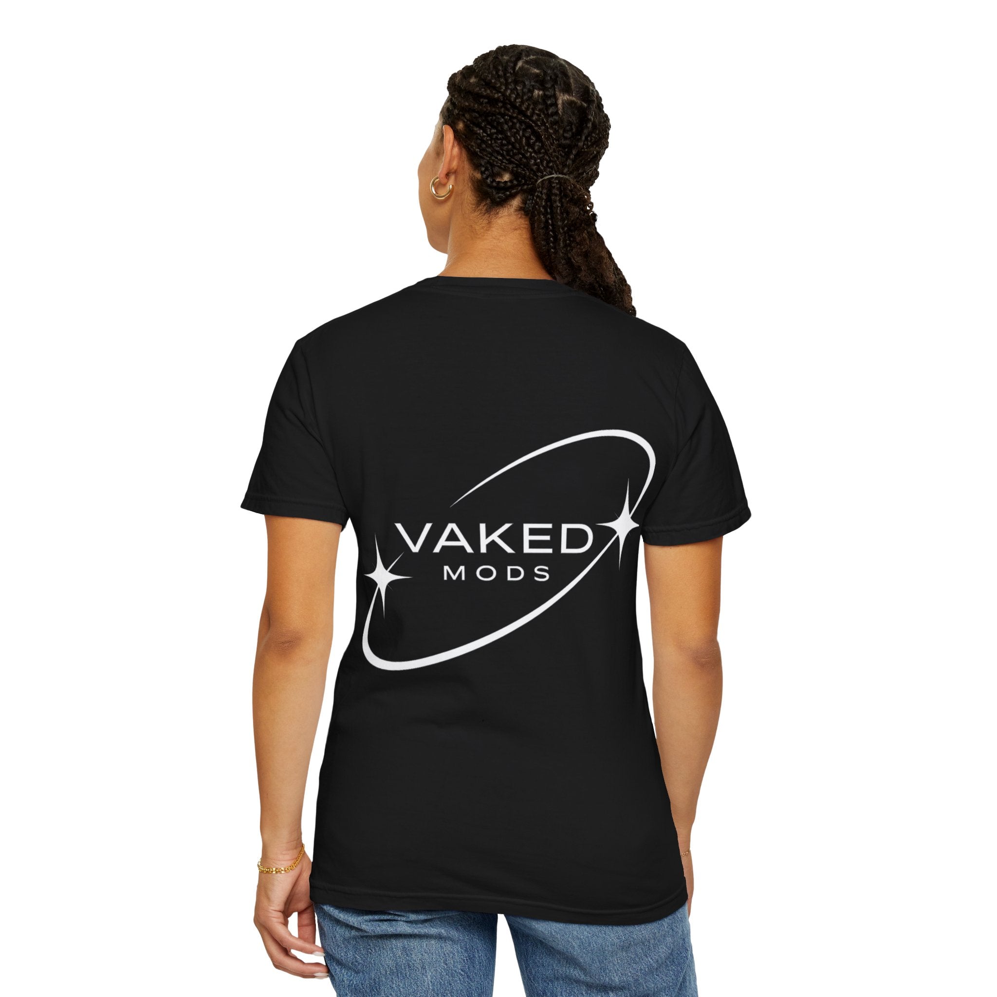 Vaked Mods Logo T-Shirt — Retro Space Graphic Tee